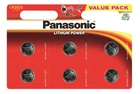 Батарейка Panasonic литиевая CR2025 блистер, 6 шт. (CR-2025EL/6B)