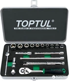 Набор инструмента Toptul 1/4" 3/16"-9/16" 18 предметов (GCAD1811)