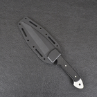 Ніж фіксований CRKT Dragon Knife Fighting Silver-Black (довжина: 236мм, лезо: 111мм) - зображення 7
