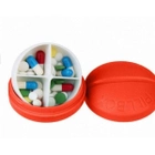 Контейнер для таблеток на 4 отделения красный - R152647 - зображення 3