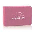 Блок для йоги PowerPlay 4006 Yoga Brick Розовий