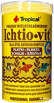 Корм ​​Tropical Ichtio-vit для акваріумних риб у пластівцях