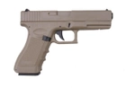 Пістолет Cyma Glock 18 CM.030 AEP Tan(Без Акумулятора) - зображення 4