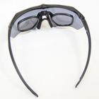 Очки тактические ESS Crossbow (4 цвет. линзы, очки для линз с диоптриями, шнурок, чехол), жест. кейс - изображение 2