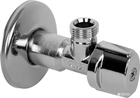 Кран кульовий ARCO Spain кутовий 1/2 "х1/2" металева ручка (NOV91MAC)