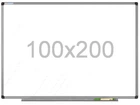 Доска UkrBoards магнитно-маркерная в алюминиевой раме 100x200 см