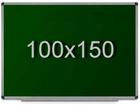 Доска UkrBoards меловая магнитная в алюминиевой раме 100x150 см