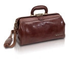 Сумка лікаря з італійської шкіри Elite Bags CLASSY'S DELUXE brown - зображення 1