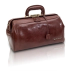 Сумка лікаря з італійської шкіри Elite Bags CLASSY’S DELUXE brown - изображение 3