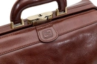 Сумка лікаря з італійської шкіри Elite Bags CLASSY’S DELUXE brown - изображение 5