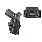 Кобура Fobus для Glock 17,19 з регульованим по ширині кріпленням на ремінь. 23702317 - зображення 1
