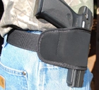 Универсальная поясная кобура GrovTec для небольших и средних пистолетов под правшу. 13280129 - изображение 2