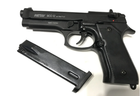 Пистолет стартовый Retay Mod.92 кал. 9 мм. Цвет - black/nickel. 11950324 - изображение 5