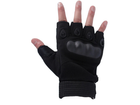 Перчатки Oakley Без пальцев для мужчин армейские, военные, тактические M Черный (1006-794-00) - изображение 4