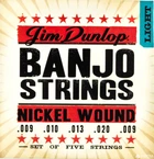 Струны для банджо Dunlop DJN0920 Banjo Nickel Light