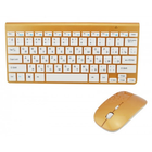 Беспроводная русская клавиатура mini и мышь keyboard 908 + приёмник