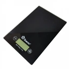 Электронные кухонные весы Domotec стеклянные до 5 кг. Черные MS-912