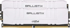 Оперативная память Crucial DDR4-3200 16384MB PC4-25600 (Kit of 2x8192) Ballistix White (BL2K8G32C16U4W) - изображение 1