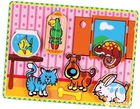 Деревянная рамка-вкладыш Viga Toys Домашние питомцы (56440)
