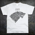 Футболка Fruit of the Loom Будинок Старк Гра Престолів House Stark Game of Thrones Білий 128 см (193142)