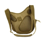 Сумка тактическая повседневная EDC V2L bag Protector Plus coyote - изображение 4