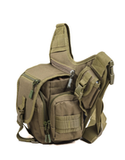 Сумка тактическая повседневная EDC V1 bag Protector Plus greene - изображение 3