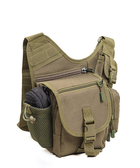 Сумка тактическая повседневная EDC V1 bag Protector Plus greene - изображение 5