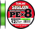 Шнур Sunline Siglon PE х8 150 м # 0.8/0.153 мм 6 кг Салатовый (16580964)