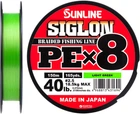 Шнур Sunline Siglon PE х8 150 м # 2.5/0.270 мм 18.5 кг Салатовый (16580970)