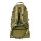Тактичний туристичний супер-міцний рюкзак трансформер 40-60 5.15.b літрів Олива. - зображення 5