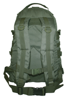 Тактичний туристичний міцний рюкзак трансформер 40-60 5.15.b літрів олива. - зображення 6