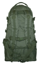 Тактичний туристичний міцний рюкзак трансформер 40-60 5.15.b літрів олива. - зображення 7
