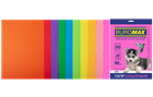 Набір кольорового паперу Buromax Neon+Intensive А4 80 г/м² 10 кольорів 20 аркушів (BM.2721820-99)