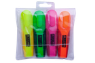 Набір текст-маркерів Buromax Neon з гумовими вставками 4шт (BM.8904-84)