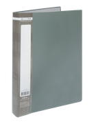 Папка пластикова Buromax A4 60 файлів сіра (BM.3621-09)