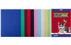 Набор цветной бумаги Buromax А4 80г/м2 DARK+PASTEL 10 цветов 20 листов (BM.27211120-99)