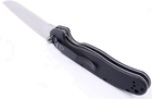 Карманный нож Ontario RAT I Folder гладкая РК сатин Черный (O8848) - изображение 3