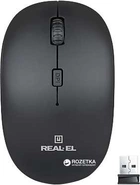 Мышь Real-El RM-301 Wireless Black (EL123200022) - изображение 1