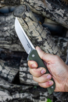 Карманный нож Ruike P121-G Зеленый - изображение 9