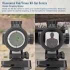 Прицел оптический Barska SWAT-AR Tactical 1-4x28 (IR Mil-Dot R/G) + mount - изображение 7