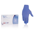 Одноразовые перчатки нитриловые Медиком размер S 100 шт в упаковке - изображение 1