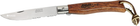 Карманный нож MAM Hunter Plus кожаная петля (2066) - изображение 1