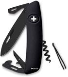 Швейцарский нож Swiza D03 All Black (KNI.0033.1010) - изображение 1
