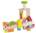 Дерев'яний ігровий набір Viga Toys Горки для кульок (51619)
