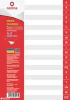 Роздільник пластиковий Optima А4 20 аркушів (O35813)