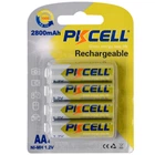 Аккумулятор NiMH AA 2800 мАч PKCELL 1.2 В 4 шт в блистере