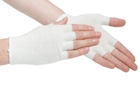 Подперчатки EASY от HANDYboo размер L 1 пара Белые (MAS40022) - изображение 1