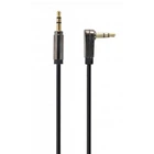Кабель мультимедійний 3.5mm M to 3.5mm M 1.0m 90° corner Cablexpert (CCAPB-444L-1M)
