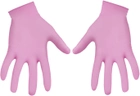 Одноразовые перчатки XoKo нитриловые без пудры Размер S 10 шт Розовые (9869201151918) - изображение 4