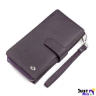Кошелек женский стильный для купюр и карточек ST Leather 18455 (SТ228) удобный Фиолетовый